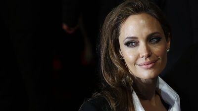Angelina çocuklarını ağlattı!