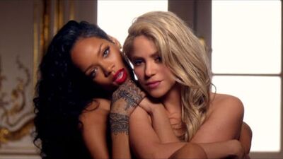 Shakira ve Rihanna'nın klibine ceza geldi