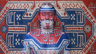 Ressam Stoetter'den eşsiz vücut boyama sanatı