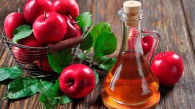 Bacaklarınızı elma sirkesiyle forma sokun