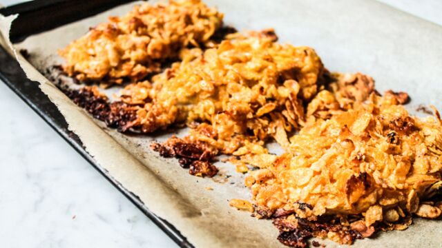 Baharatlı kıtır tavuk