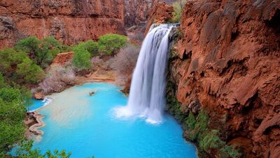 Doğa harikası şelaler...