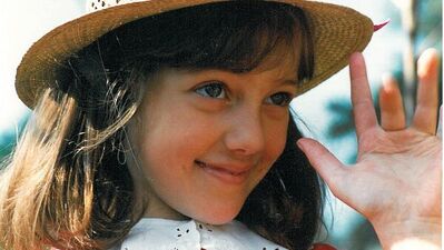 Meryem Uzerli'nin çocukluğundan kareler