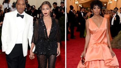 Jay-Z baldızı ile kavga etti