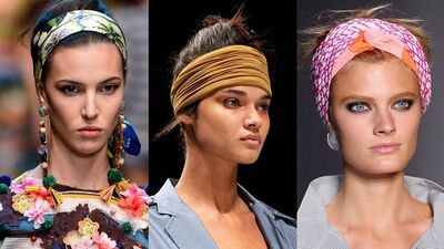 Yazın vazgeçilmezi: Saç bandanası