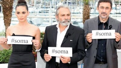 Soma acısı Cannes'da!