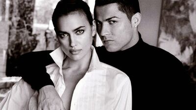 Ronaldo ve Irina'dan özel poz