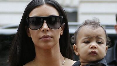 Paris'te Kim Kardashian izdihamı