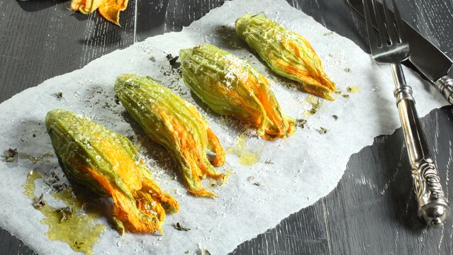 Kabak çiçeği dolması