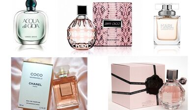 Yaz parfümleri...
