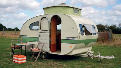 Karavanla tatil güzeldir...