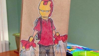 Yaratıcı babadan beslenme çantaları