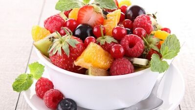 Meyveli karışımla serinleyin