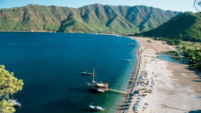 Saklı cennet Adrasan Koyu...