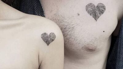 Bu dövmeler sevgililer için