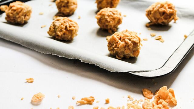 Mısır gevrekli kurabiye