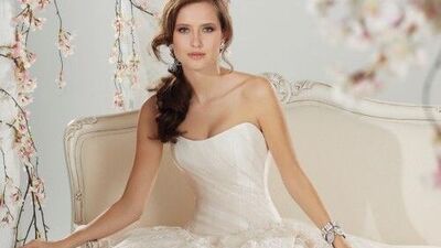 Straplez gelinlikler