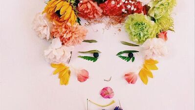 Çiçekten yüzler