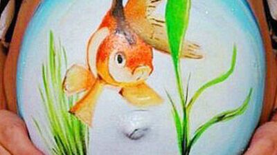 Hamile karnında sanat