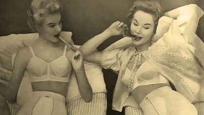 Vintage iç çamaşırları