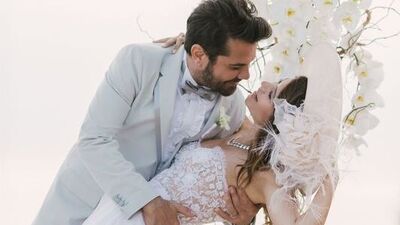 Beren ve Kenan'ın düğününden kareler