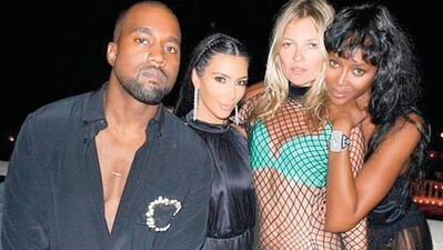 Kate Moss'un kostümü çok konuşuldu