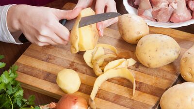 Patatesin kabuğunu soymayın çünkü...