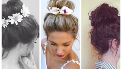 Kolay topuz modelleri