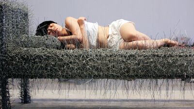 Sanat için 36 gün yatacak