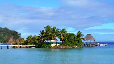 Okyanusya'da bir ada ülkesi Fiji...