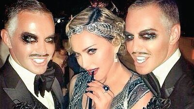 Madonna'nın doğum günü partisi