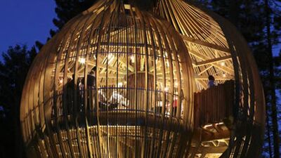 İlginç ağaç evler