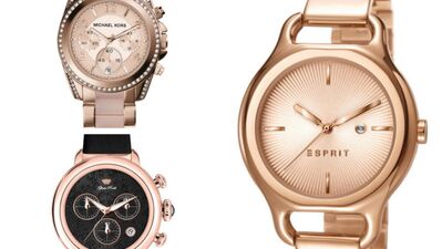 Bronz kol saatleri...