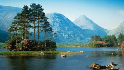İskoçya sonbaharda güzel