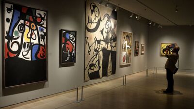 Gerçek Miro sergisi bugün başlıyor