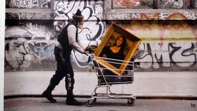 Banksy çizimlerindeki mesaj...