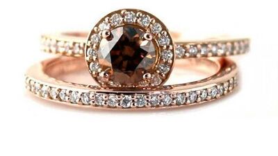 Kahverengi pırlanta modası