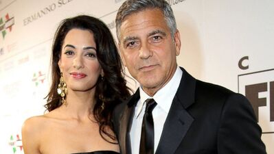 Clooney'den nikah jesti...