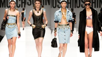 2015 Moschino İlkbahar - Yaz koleksiyonu