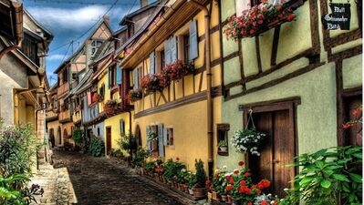 Riquewihr dünyanın en güzel köylerinden biri