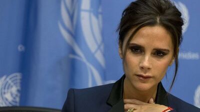 Victoria Beckham, BM iyi niyet elçisi