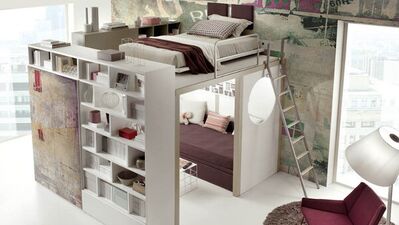 Küçük evler için mobilyalar