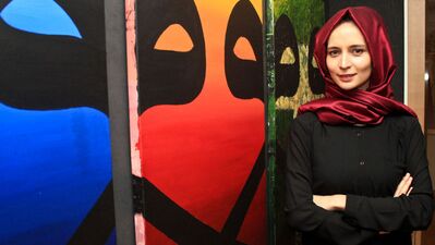 Ressam Fatma Zeynep Çilek'in eserleri Roma'da!