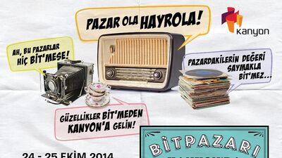 Bitpazarı Kanyon'da