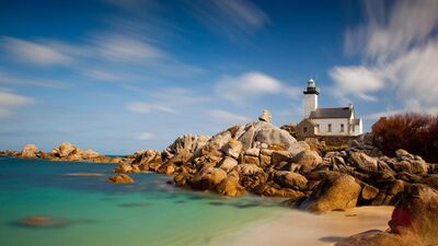 Fransa'nın kuzey ucu Brötanya...