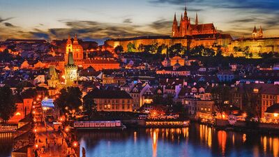 Şimdi masal şehri Prag'da olmak vardı...