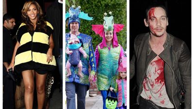 Ünlülerin Cadılar Bayramı kostümleri