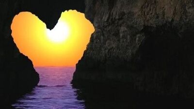 Doğanın en romantik halleri...