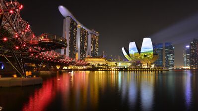 Singapur'da parti zamanı