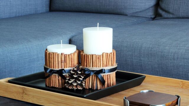 Tarçınlı mumunuzu kendiniz yapın!